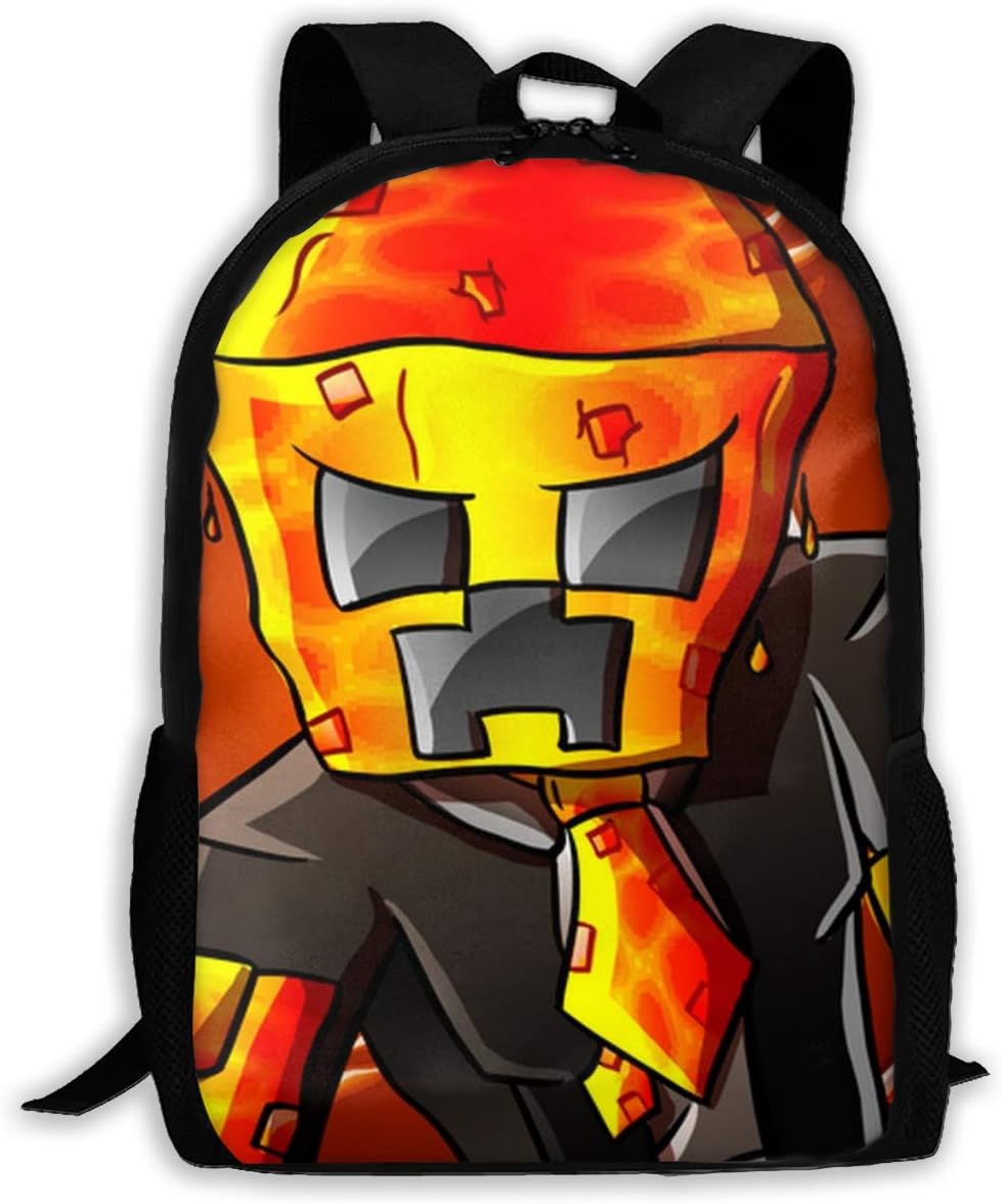 Preston-Playz Game Kids' School Backpack 17"X11"X6" Elementary Students Bookbags for Boys Girls