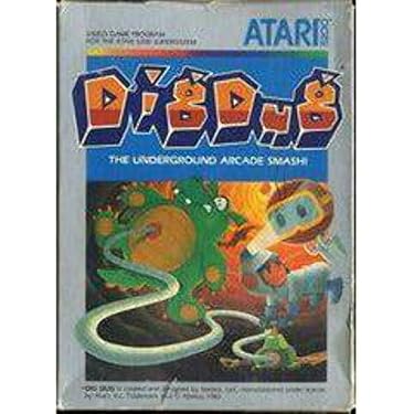 Lot De 5 Jeux Atari 5200 - Pole Position, Super Breakout, Dig Dug, Star Raiders, Pac-Man