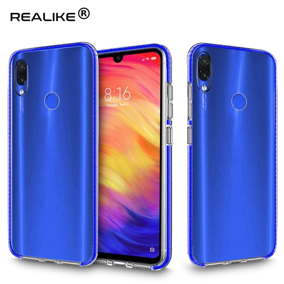 Realike Redmi Note 7s Redmi Note 7 Pro Back Cover Amazon In