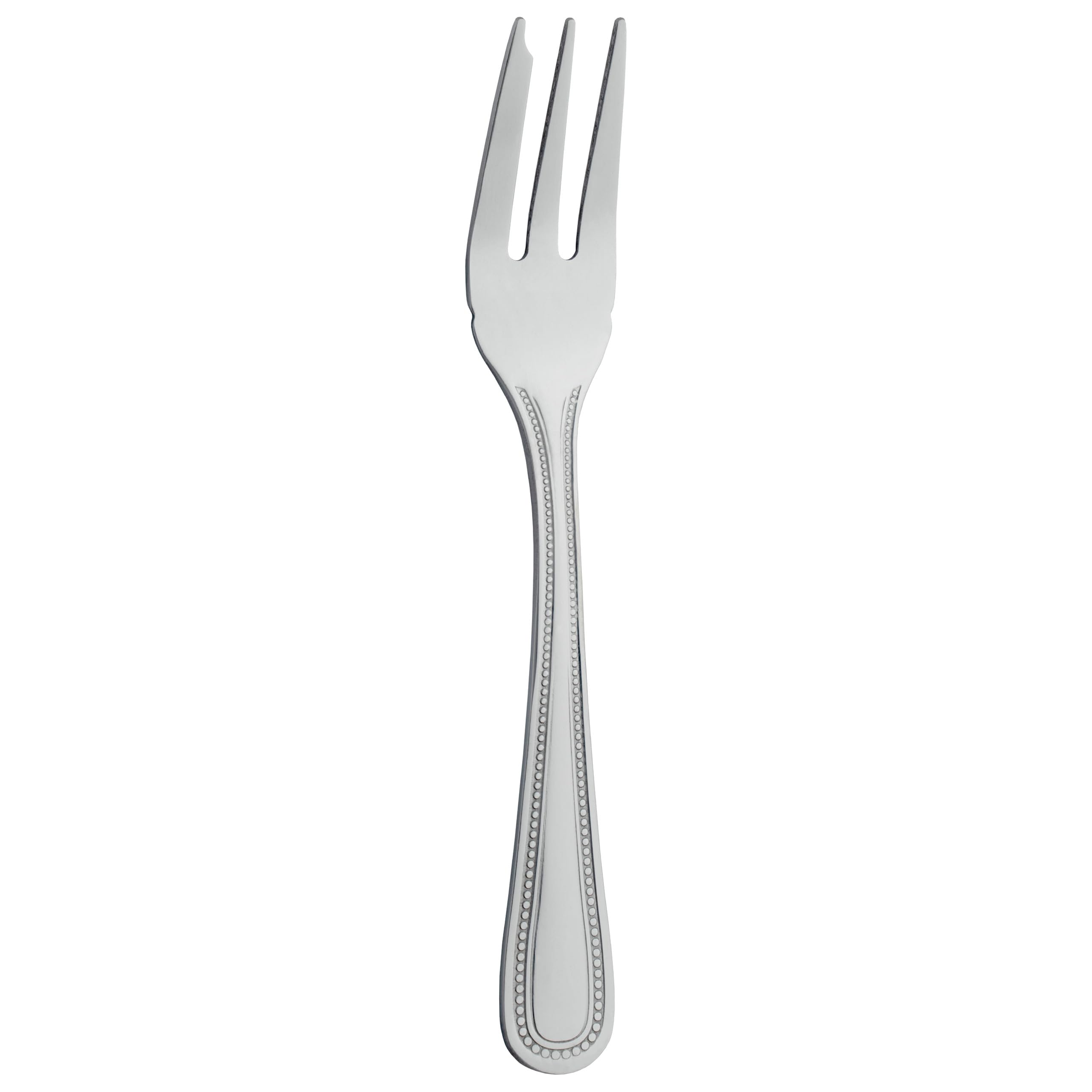 Grunwerg Bead Pastry Forks PAFBDR, 18/0 Stainless Steel, Set of 12