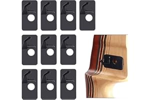 IOKHEIRA ARCHERY 10/8/6Set Aachery Plastic Arrow Rest for Recurve Bow,Archery Shelf Pad Recurve Bow Accessories for Bow and Arrow Rest for Compound Bows to Right or Left Hand Rests Hunting Shooting Targeting