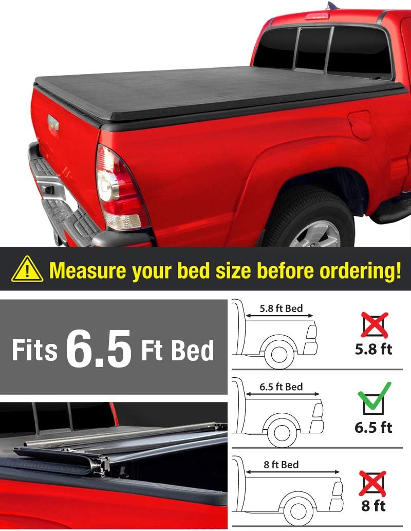 2007 2014 Chevy Silverado Gmc Sierra Trifold Tonneau Cover 6 5ft Bed