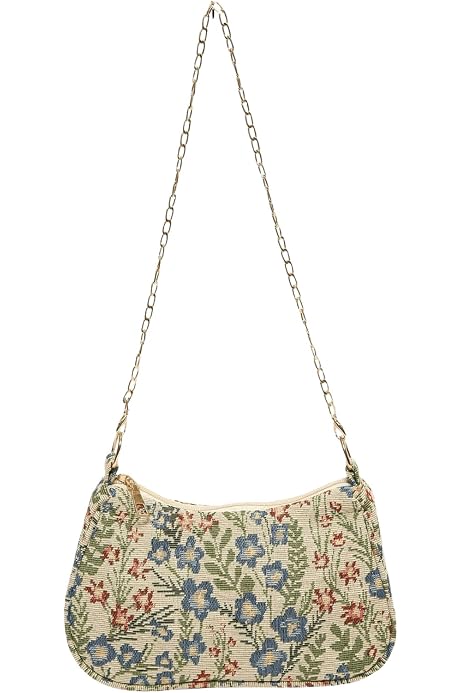 QWINEE Women's Colorblock Shoulder Bag - Casual Elegant Handbag, Adjustable Strap, PU Leather