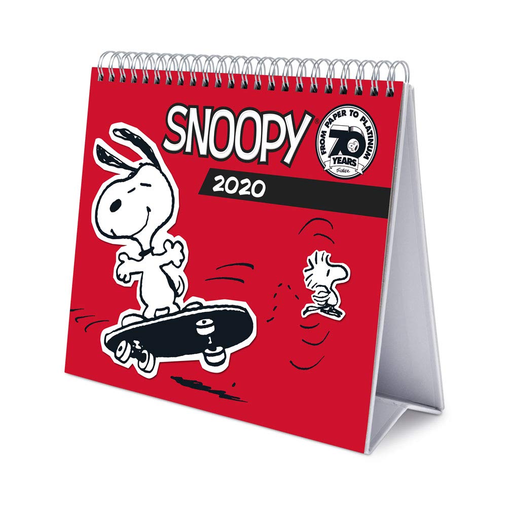 Erik - Snoopy 2020 Desk Calendar - 12 Months
