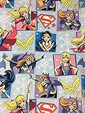 DC Super Hero Girls Christmas Wrapping Paper 20 square Feet 1 Roll