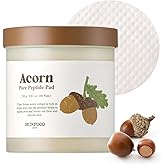 SKINFOOD Acorn Pore Peptide Toner Pad, Korean Skincare Facial Toner, Pore Tightening, Elasticity, Skin Texture Improvement, Firming Up Sagging Skin 8.81 oz (60 Pads)