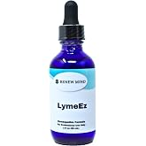 RENEW MIND LymeEz Professional Grade Homeopathic Lyme Nosode Formula Immune &amp; Wellness Support - Natural Aid for Tick Bite, Muscle &amp; Joint Discomfort, Liquid Drops for Rapid Absorption, 2 Fl Oz