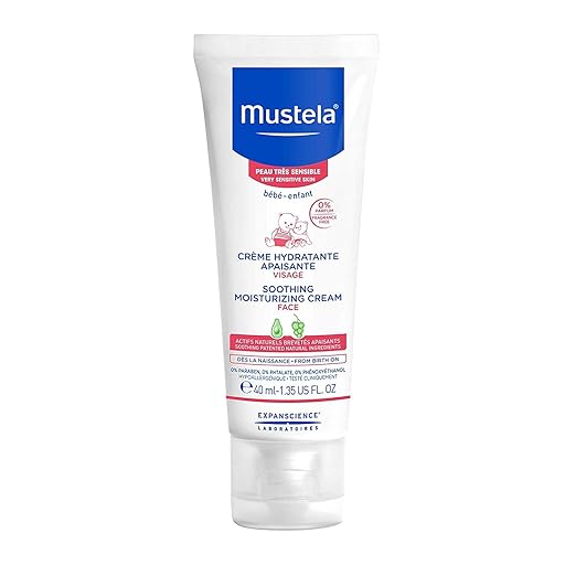 mustela soothing moisturizing cream