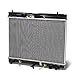 Auto Dynasty DPI 2890 Factory Style 1-Row Cooling Radiator Compatible with Yaris Scion XD 07-17, Aluminum Core