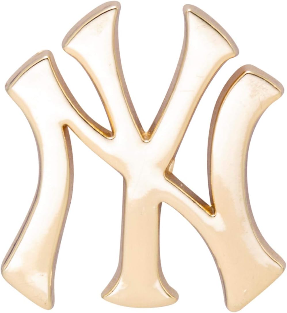 KnighthoodMen's York Yankees NY Logo Pin Lapel Pin Badge Golden