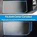 CupHolderHero Fits Toyota Camry 2018-2024 Accessories - Premium Custom Non-Slip Anti-Dust Cup Holder Inserts, Center Console Liners, Door Pocket Mats, Interior Protection, 16pc Set, Blue Trim