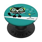 1950s Swank Mid Century Modern Kitty Cat PopSockets