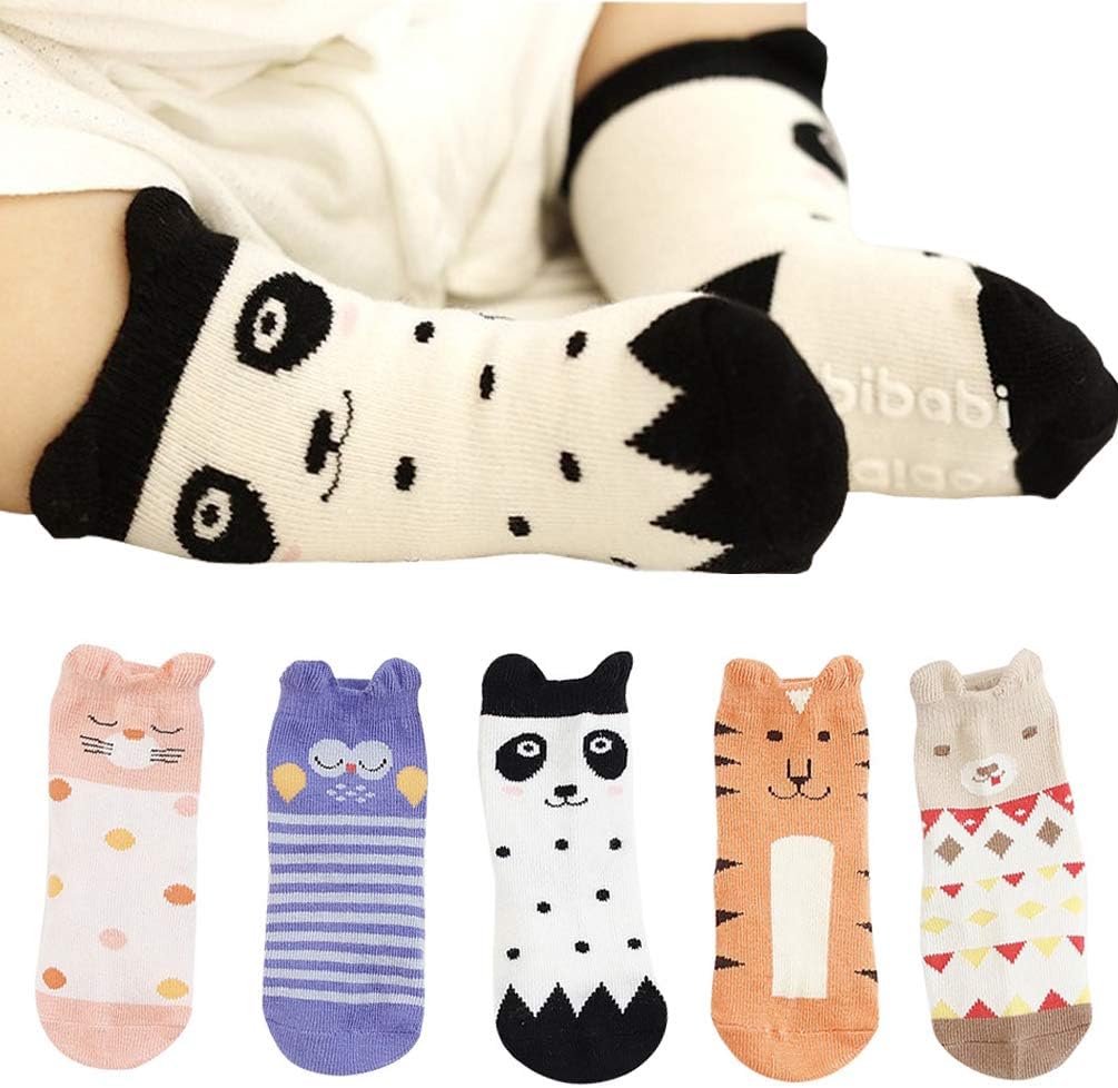 Unisex Baby Animal Non Slip Socks