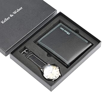 Regalo Di Natale Per Ragazzo.Set Regalo Di Natale Per Uomo Moda E Tempo Libero Orologio Da Polso Per Ragazzo Fidanzato Connotation E Generosita Raccoglitore Per Papa Marito Amazon It Orologi