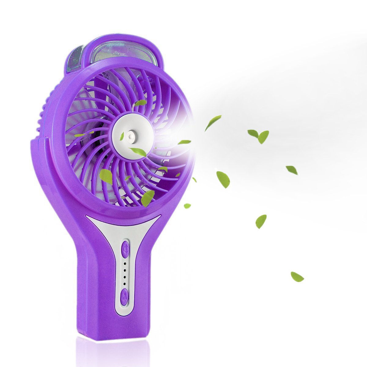 TianNorth Misting Fan Mini USB Handheld Humidifier Mist Water Spray Air Condictioning Moisturizing Fan Portable Face Spray Mist Humidifier