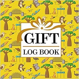 Gift Log Book Baby Shower Gift Log Gift Log Notebook Gift Card