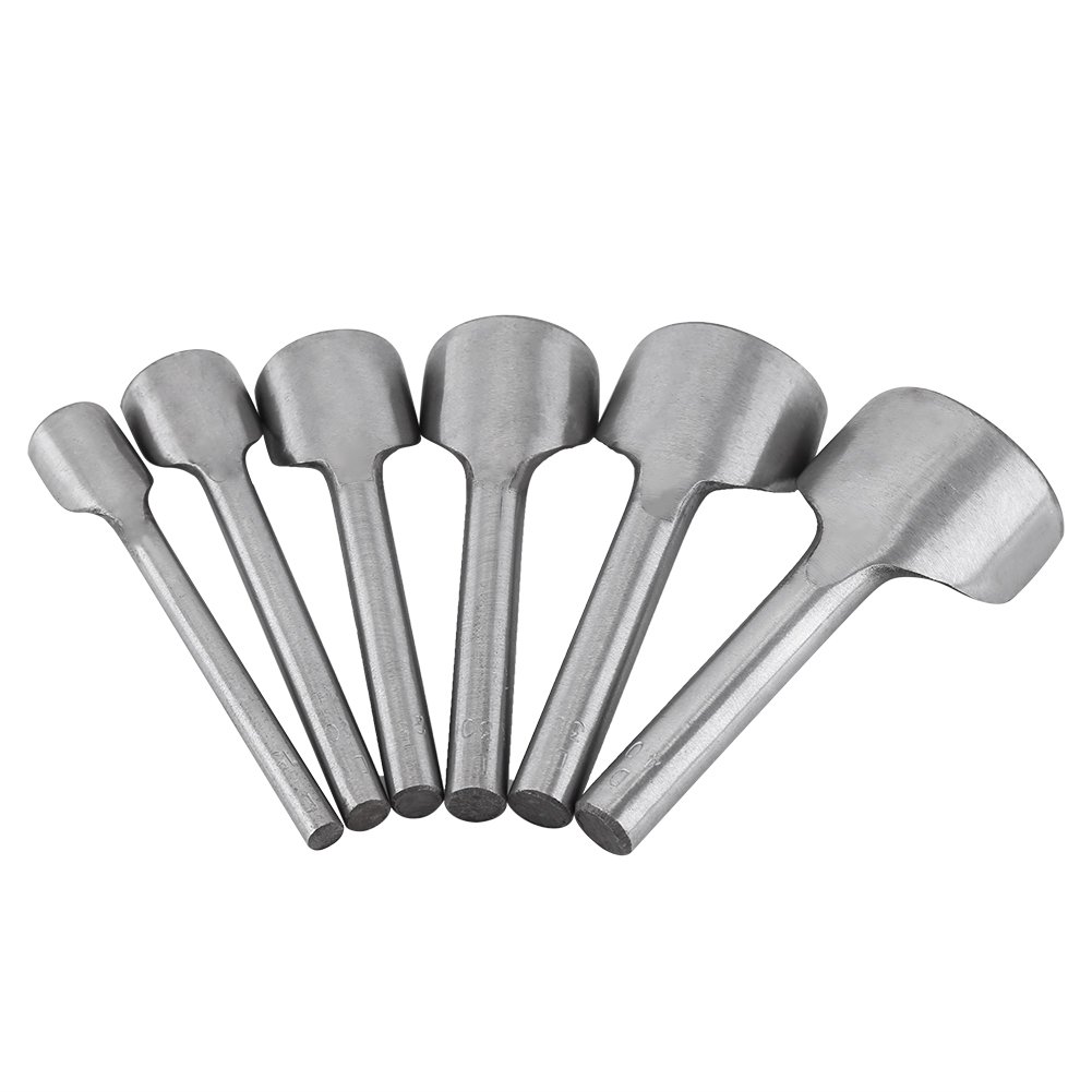 Half Round Cutter Set, Cutter Punch, Wear- Solid for Card Case,Belt, Leather Craft End Processing of Wallet