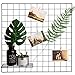 Hosaken Multifunction Grid Panel, Wall Sculptures Display Stand Wall Decor/Wall Display/Organizer, Sculptural Frames & Holders Size:23.6