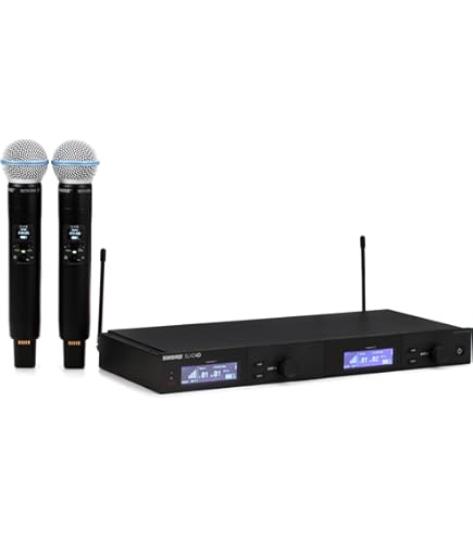 Amazon.com: Shure SLXD24D/N8CB Dual Channel Wireless