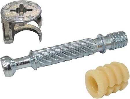 Aerzetix 30 Ensembles Goujon Ferrure Raccord D Assemblage Rastex Panneau 18mm Meuble Manchon Cheville En Plastique C41550 Amazon Fr Auto Et Moto