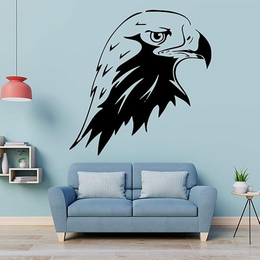 Yuanminglu Etiqueta De La Pared Del Aguila Arte Interior Moderno