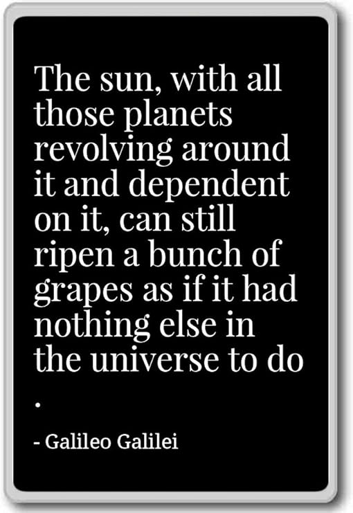 Amazon.com: The sun, with all those planets revolving a ...