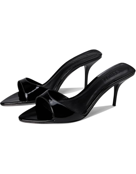 Amazon.com | Schutz Women's Olga Kitten Embroidery Black 5 Medium