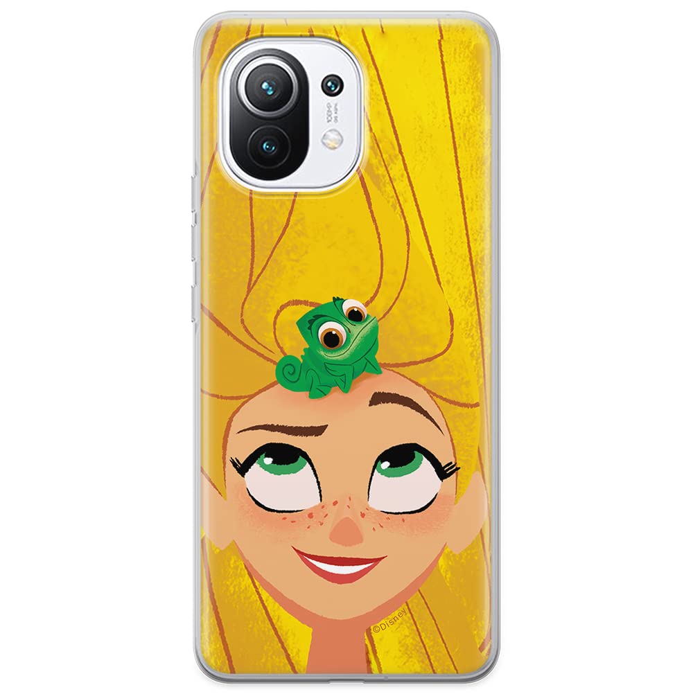 ERT GROUP mobile phone case for Xiaomi 11 original and officially Licensed Disney pattern Rapunzel and Pascal 001 optimally adapted to the shape of the mobile phone, case made of TPU — image 1