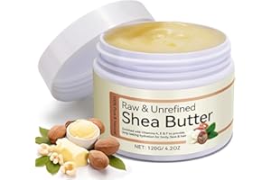 Shea Butter, Raw Shea Butter for Face & Body, 4.2FL.OZ