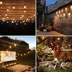 BHCLIGHT Extendable 48FT S14 Outdoor String Lights