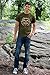 Living Water Never Thirst Again Christian T-Shirt (Large), Green