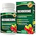 EzyAbsorb Gluten-Free Berberine 500mg, 90 Veggie Capsules for Blood Sugar Support/w LA-3 AMPK Metabolic Activator