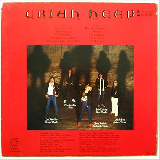 Uriah Heep Abominog Vinyl Lp Amazon Com Music