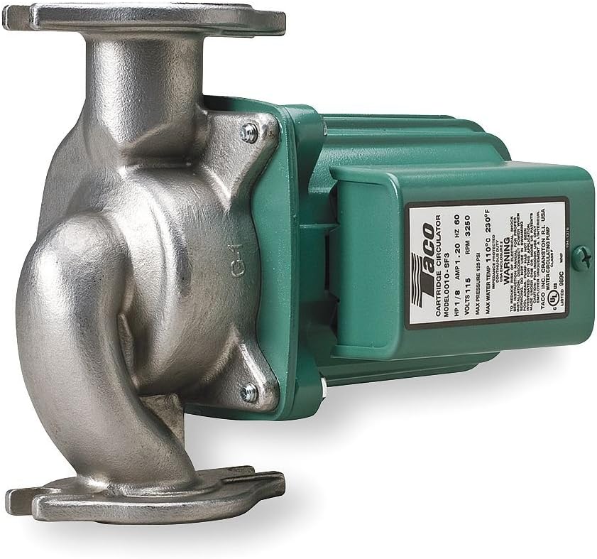 Hot Water Circulator Pump, 1/8 HP, IFC