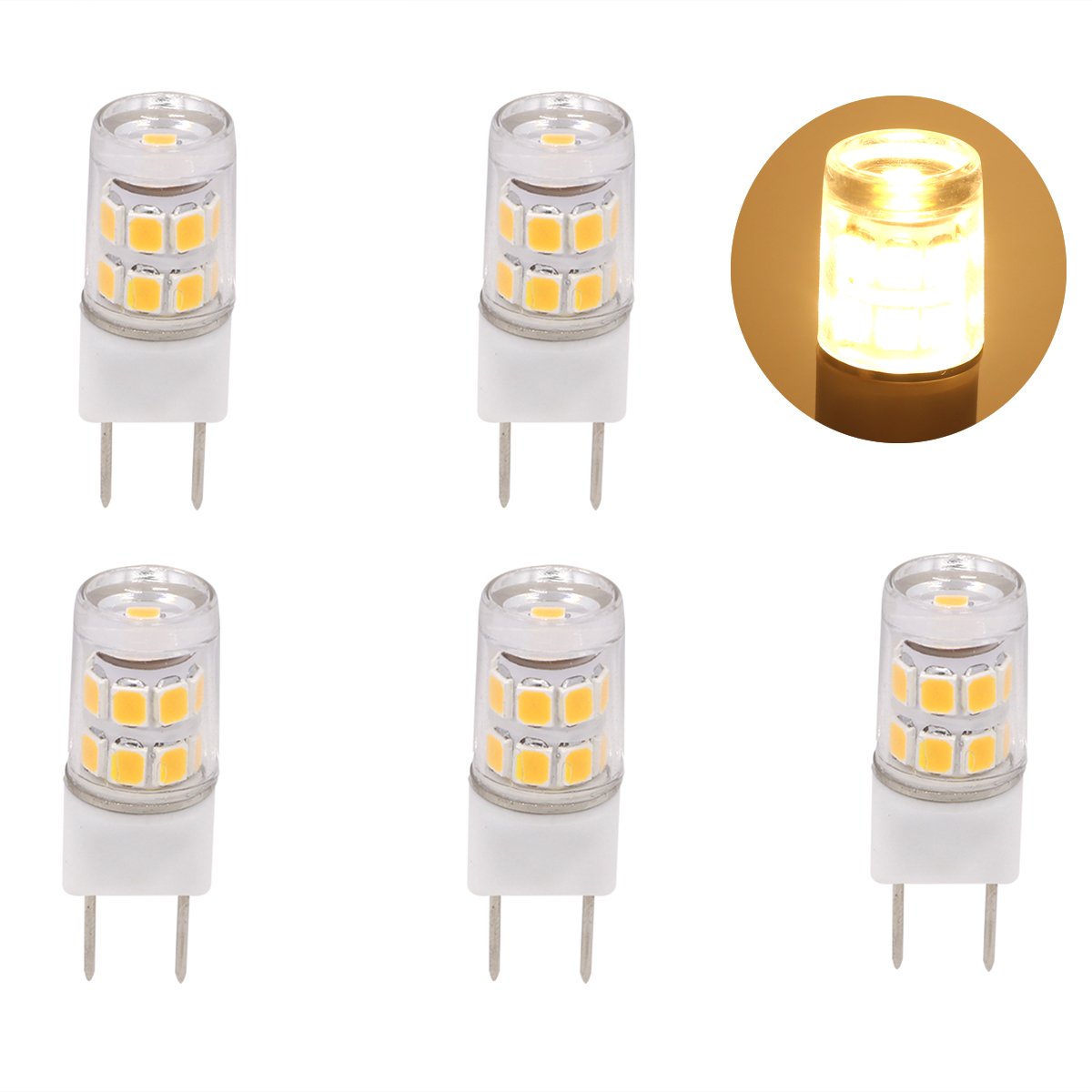 Led G8 2W led light bulb (replace 20 25W halogen bulb) jcd type t4 gy8