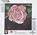 Leisure Arts - Diamond Art Sparkle Art Diamond Paint by Number Red Rose Kit – 5D Pixel Painting DIY Arts and Crafts for Kids Canvas Wall Decor