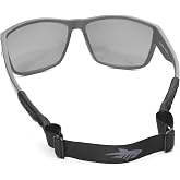 Pilotfish Flexible Glasses Straps, Adjustable for Sports - Fits Eyeglasses &amp; Sunglasses