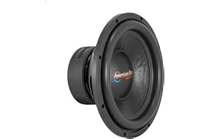 American Bass Usa DX 124 800 Watt Max 4Ohm 12 Inch Subwoofer, Black