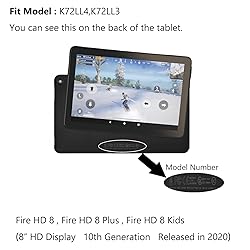for Amazon Kindle Fire HD 8 /HD 8 Plus Tablet