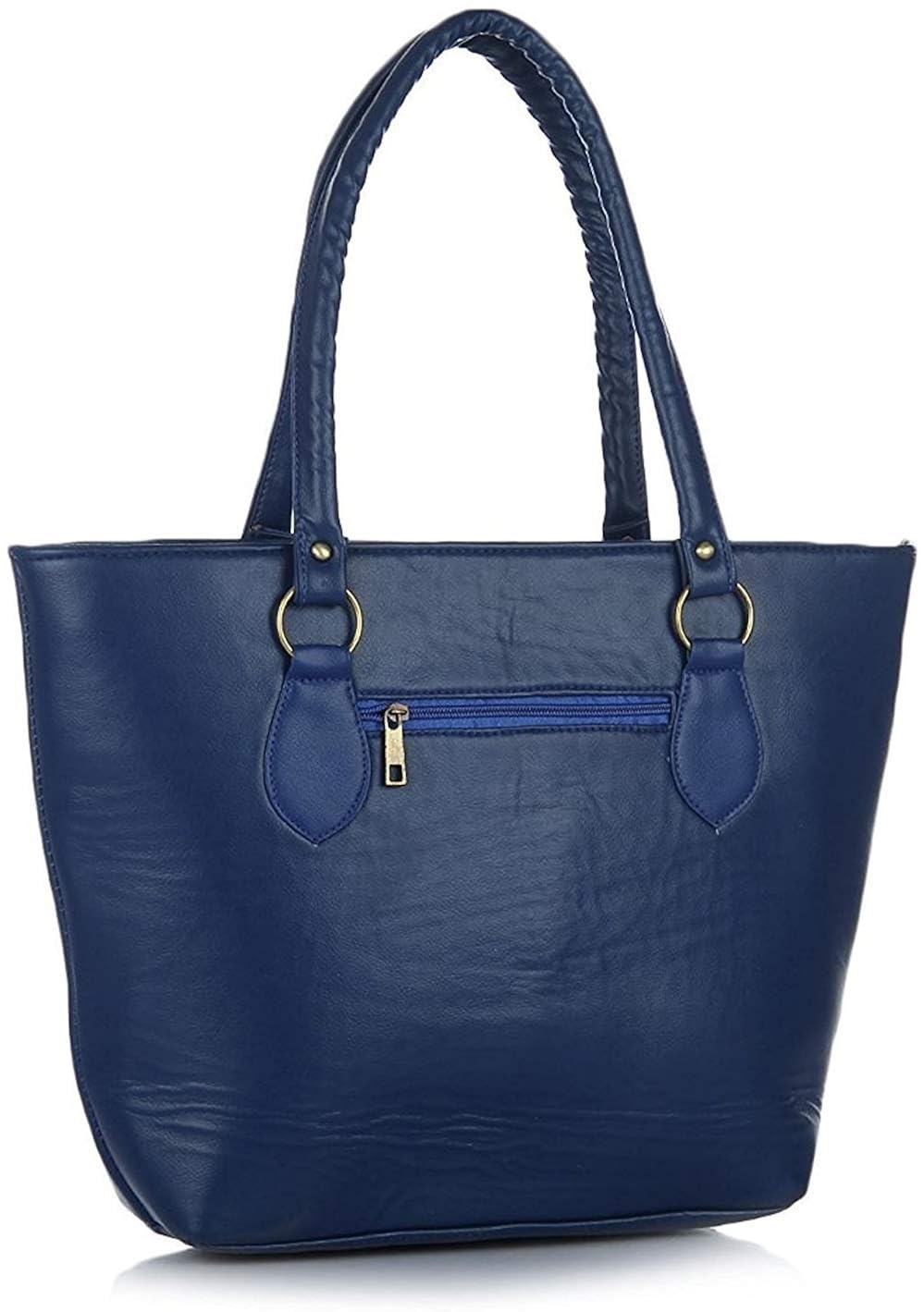 pynk fashion women's leather handbag - blue (ab-80)