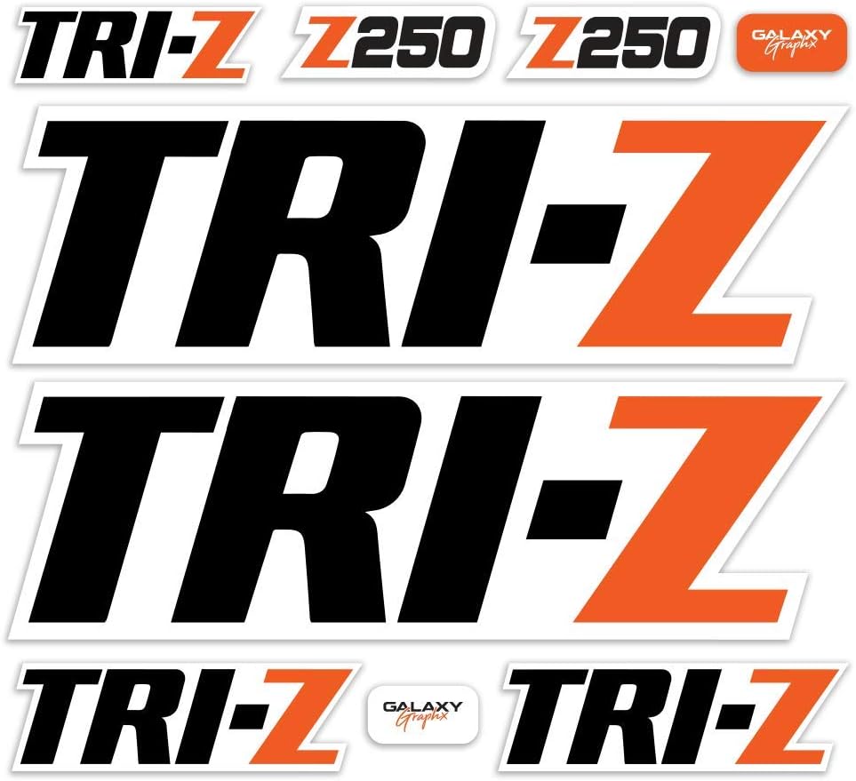 Premium Color Way Graphics Kit fits Yamaha TRI Z 250 Graphics Kit - Assorted Colors