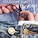 Elastic Pants Waist Extender 6-Pack,Jeans Pants Button Extender Set by Lohas Select