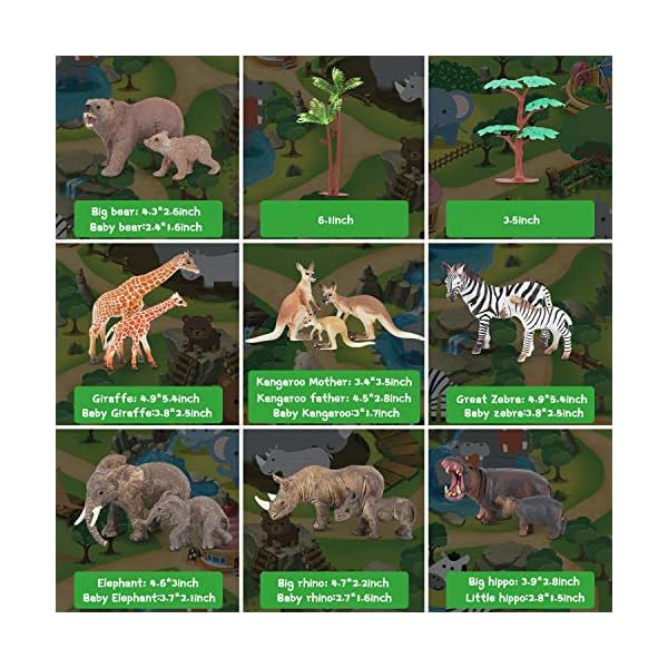 Tagitary-Animals-Toy-Play-Set-Mini-Animal-Figures-Zoo-Animals-Figures-Jungle-Wildlife-Animals-Toys-Set-Learning-Educational-and-Child-Development-Toy-for-Kids-Boys-Girls-Gift Tagitary Animals Toy Play Set Mini Animal Figures Zoo Animals Figures Jungle Wildlife Animals Toys Set Learning…