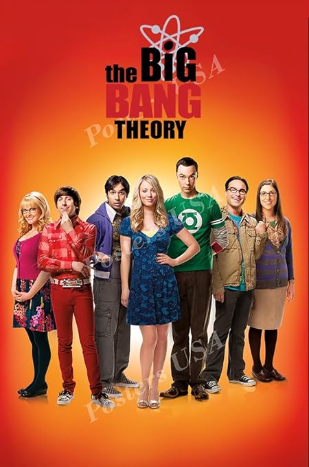 Amazon.com: Posters USA The Big Bang Theory TV Series Show Poster ...