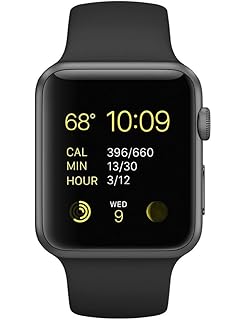 Amazon.com: Apple Watch Series 1 38mm Space Gray Aluminum ...