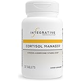 Integrative Therapeutics Cortisol Manager - Balance Cortisol & Support Relaxation for Restful Sleep* - Includes Ashwagandha & L-Theanine for Confidence with Less Stress* - 30 Tablets (15 Servings)