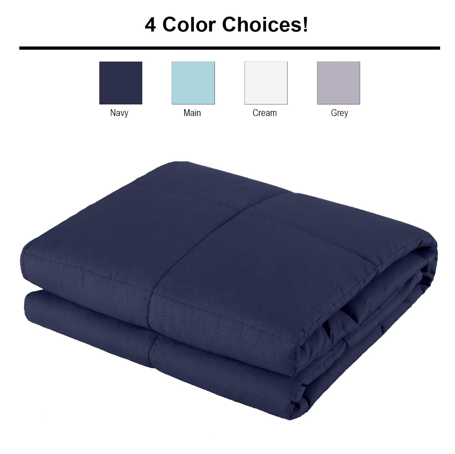 Amazon.com: ALPHA HOME Weighted Blanket 25 lbs, 80"x87" Heavy Blanket