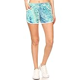 Leggings Depot Mid-Rise Fashion Shorts with Pockets