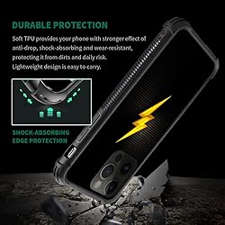 TnXee Compatible with iPhone 14 Pro Max Case,Flash