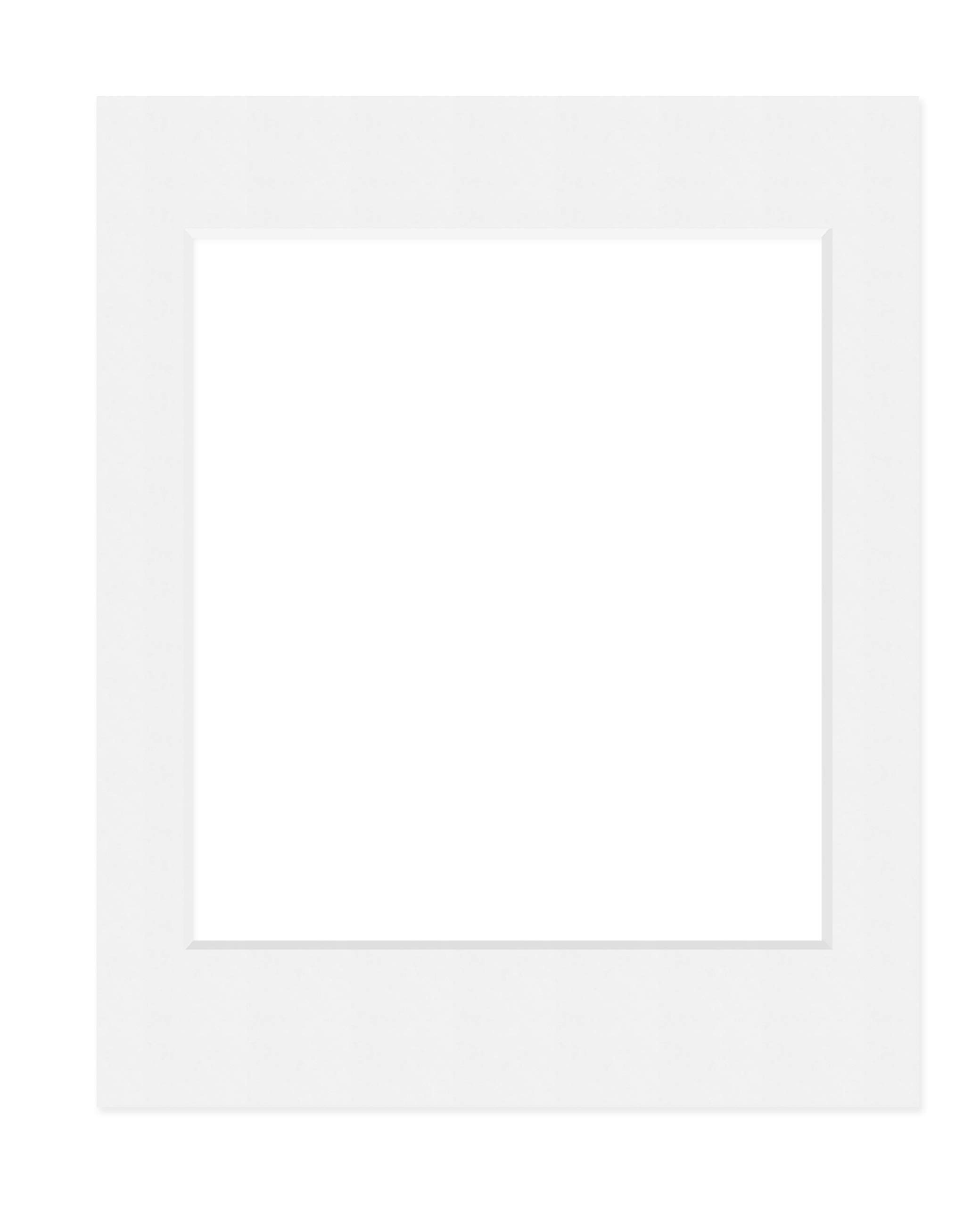 DEHA Design White Photo Mount 50x70 cm – Acid-Free Archival Board for 40x50 cm Photos and Prints